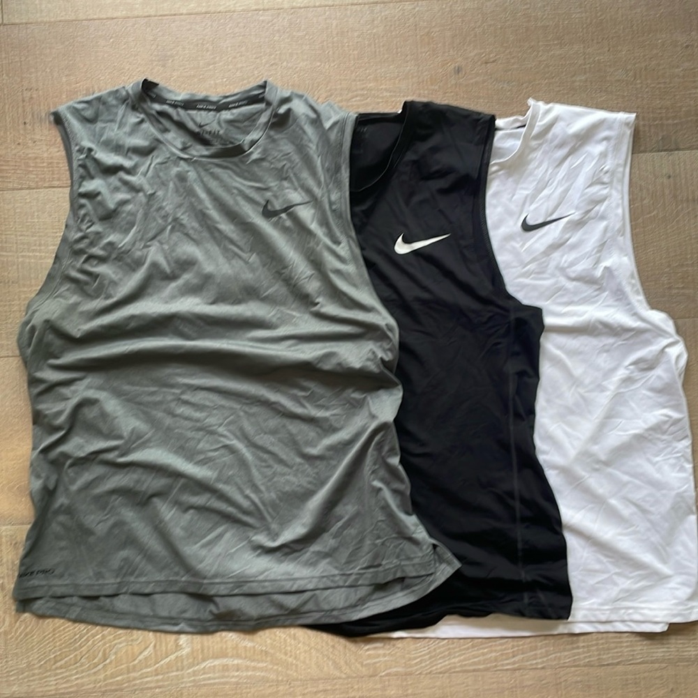 Nike pro tanks